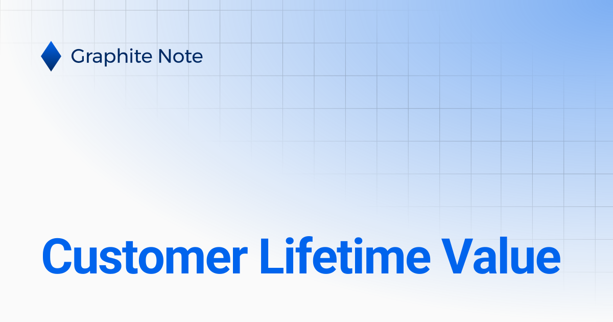 Customer Lifetime Value | Graphite Note Documentation